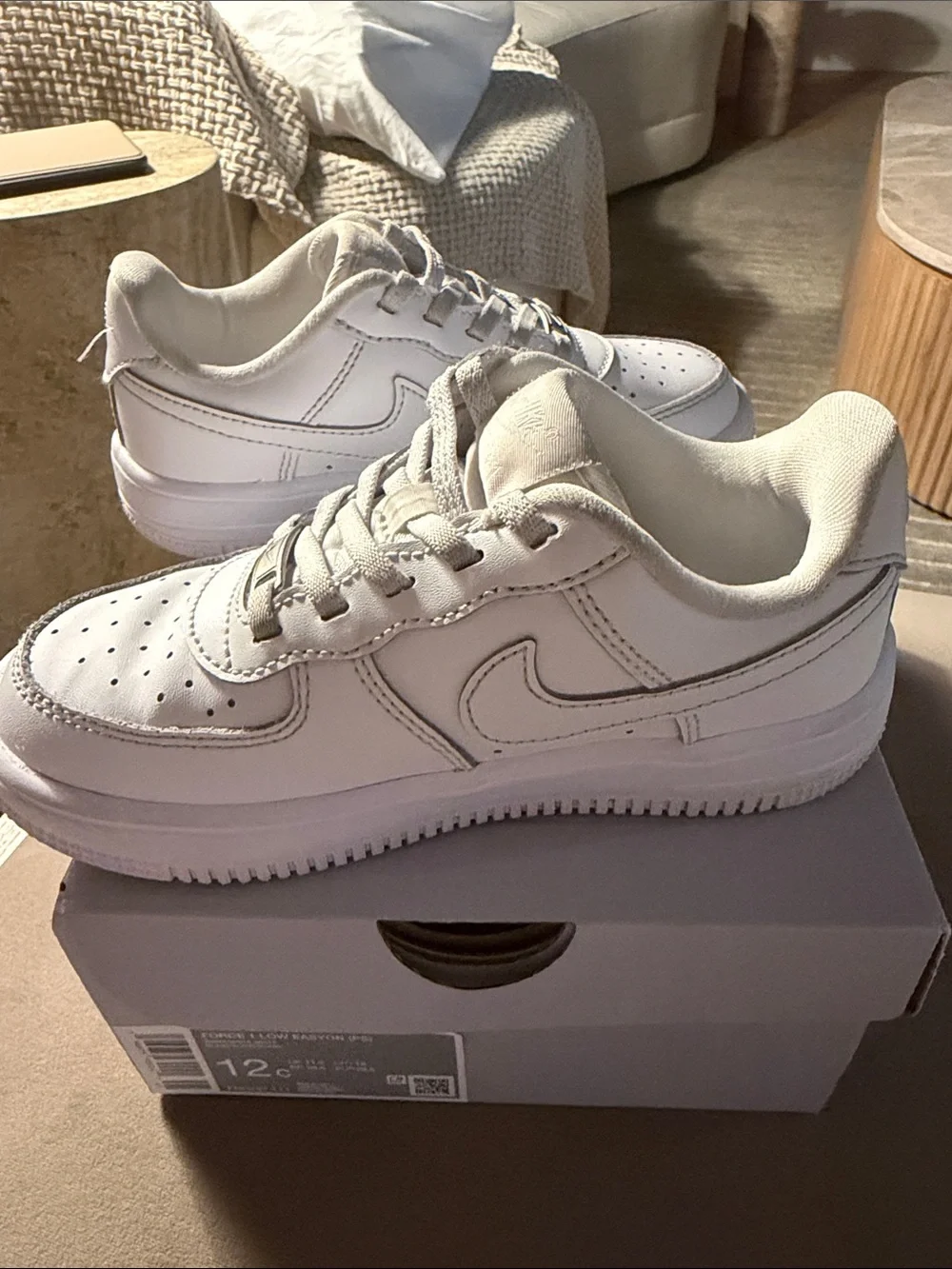 Nike Kids White Sneakers
